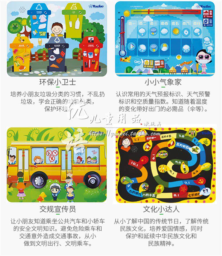 小达人环保幼教墙面科普操作板