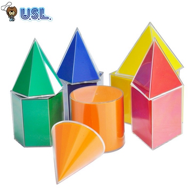 透明容器台湾几何模型教具