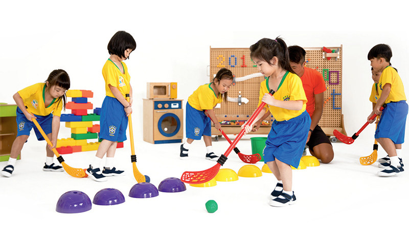 幼儿园运动协调平衡感统训练器材儿童玩具ISport皇家曲棍球套组