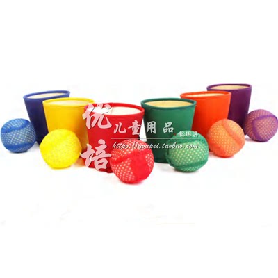 格乐普早教园儿童头顶接球游戏