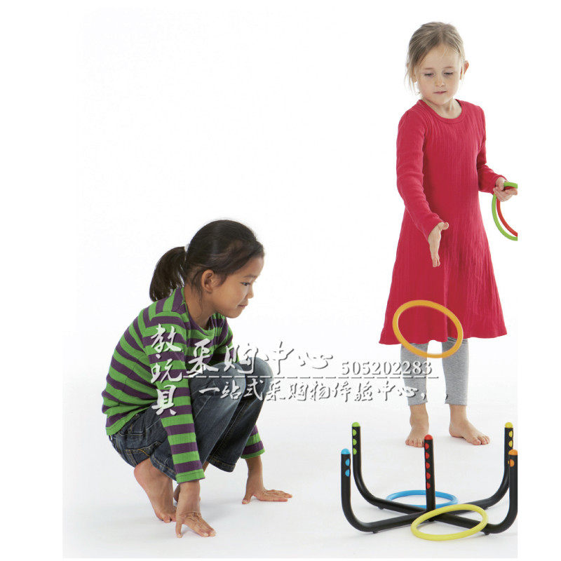 幼儿感统投掷游戏玩具套圈圈
