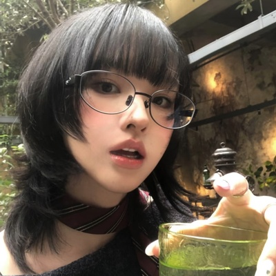 复古韩版金属黑框椭圆素颜眼镜女