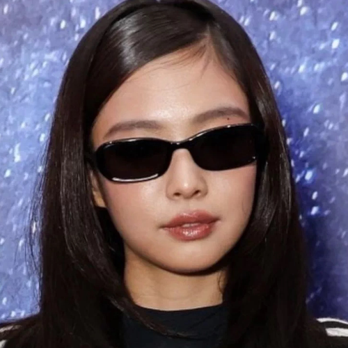 Jennie同款墨镜复古美式辣妹风