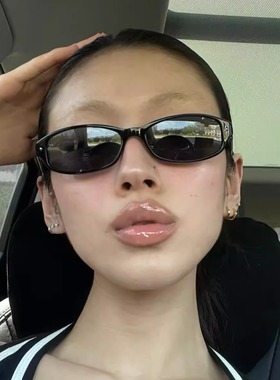 复古美式辣妹风猫眼高级感太阳镜
