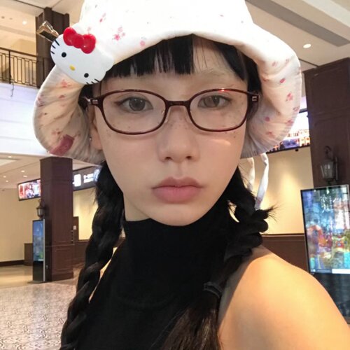 复古小框TR90超轻方形Y2K红色网红小脸素颜度数近视防蓝光眼镜女