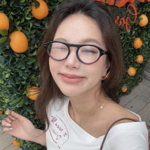 复古韩版书呆子gm椭圆猫眼眼镜女