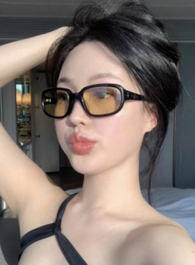 2026新款gm墨镜女透明黄夜视眼镜