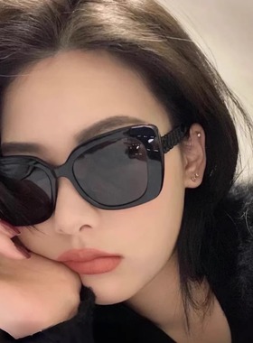 大方框遮脸显瘦高级感时髦墨镜