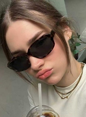 2026新款大框遮脸GM豹纹墨镜欧美风高级感防紫外线街拍太阳镜女潮