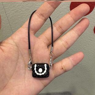 立体包包拍照玩偶道具配件装饰复古模型适用于拉布布娃用斜挎包