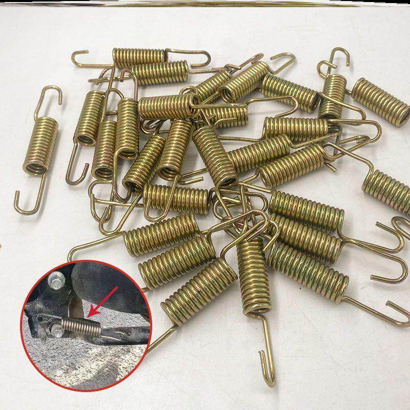 电动车支撑弹簧绿源电瓶车边脚架通用双脚电动车大支架弹簧大脚