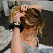 束发时尚 发带高级感暗格丝绒发饰扎头发夹层道具可以藏东西 发圈