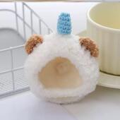 蔬菜水果帽子小动物娃衣搞怪百搭挂饰装 饰帽小公仔卡通公仔头套