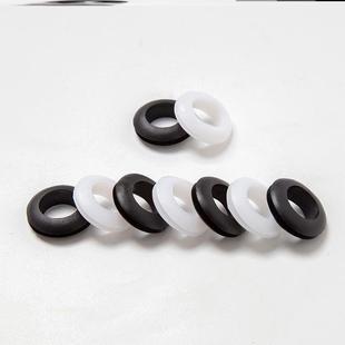 晒衣杆套环架杆阳台防锈挂孔固定孔圈升降防风配件晾衣杆橡胶圈