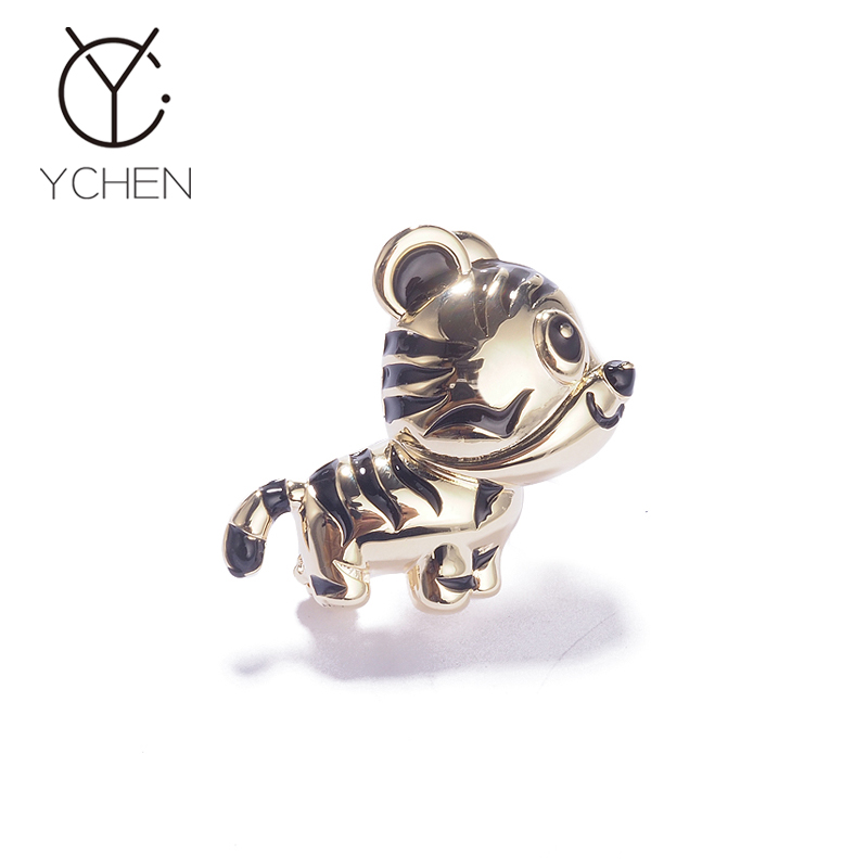 新年礼物生肖小老虎胸针礼盒包装