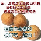 杭州临安坚果农家小山核桃生籽原生态干籽 新货野生 500g散装 袋装