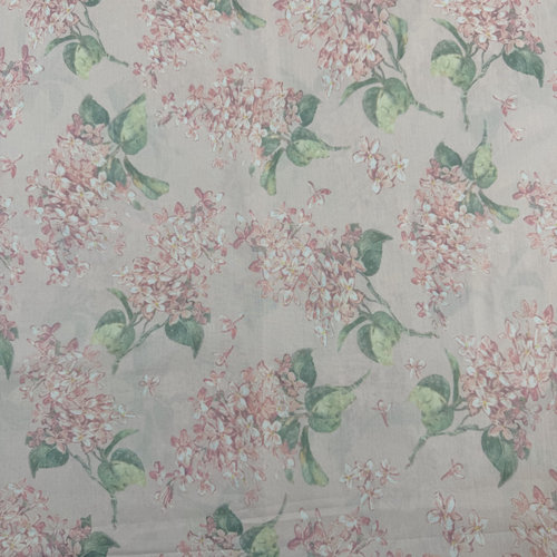 英国liberty国产平替80支府绸archive lilac粉色丁香薄软印花布