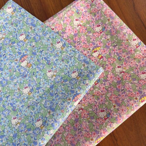 英国liberty国产平替80支长绒棉kitty primrose撑伞薄弱婴童布料