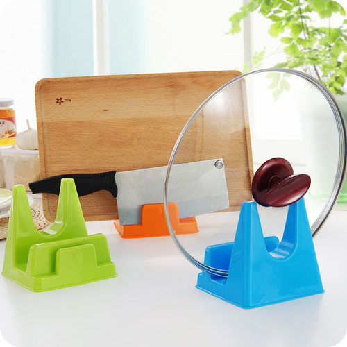 砧板锅盖架带接油槽塑料厨房用品