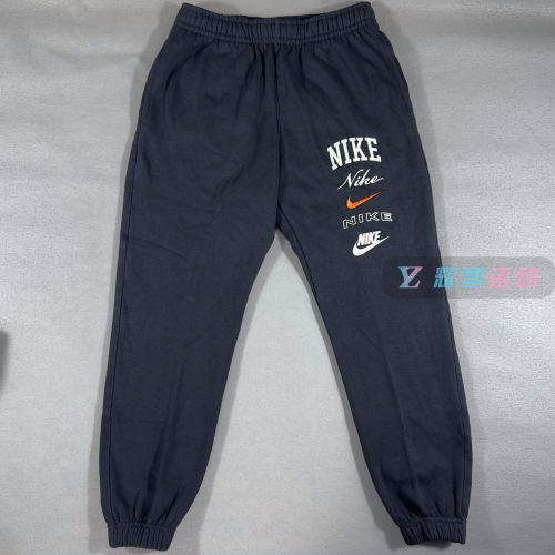 Nike耐克男加绒保暖收腿卫裤