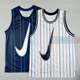 NIKE耐克男子速干大勾运动训练透气无袖 DX0436 篮球背心T恤DA3029