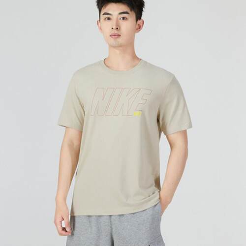 NIKE男子训练速干印花短袖