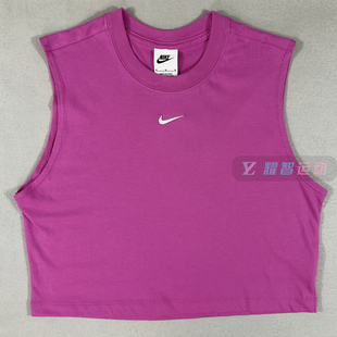 背心AR3204 纯棉圆领运动休闲宽松透气无袖 623 耐克女子夏季 NIKE