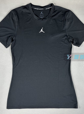NIKE耐克 JORDAN男子速干圆领运动训练跑步休闲短袖T恤HV4100-010