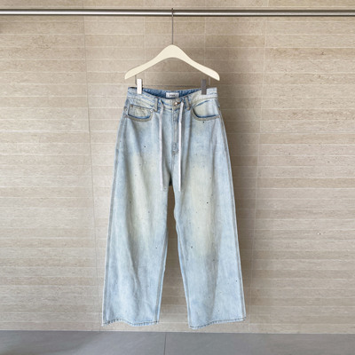 ETHOR 浅蓝色烫钻牛仔裤26年春夏ERSS26-384P——2650