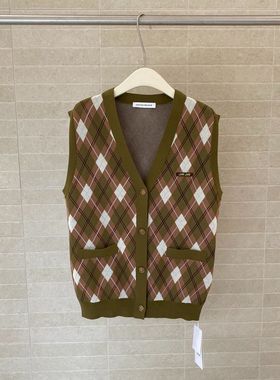 Journal Record 学院风马夹25年秋款JWHAAS160138——1998