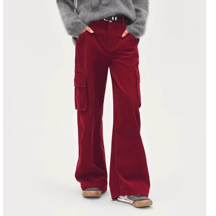 AVVENN 简约复古牛仔裤25年冬AL91302617——1690