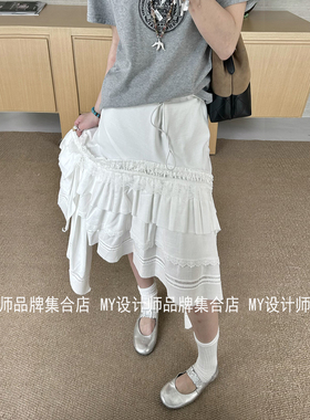 ETHOR 白色系带半裙ERSS26-160SK——3290