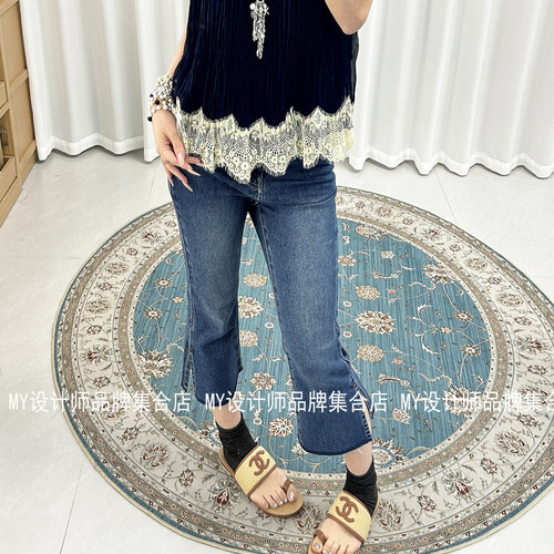 Vena Label九分微喇牛仔裤VL26PFDE02——820