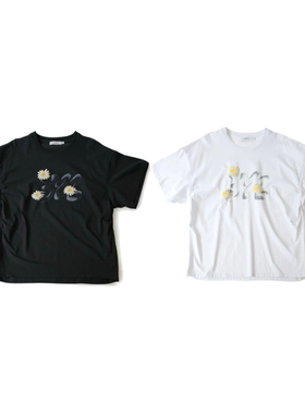 manzanilla 雏菊图标短袖T恤25年春夏XT25SS010105——750