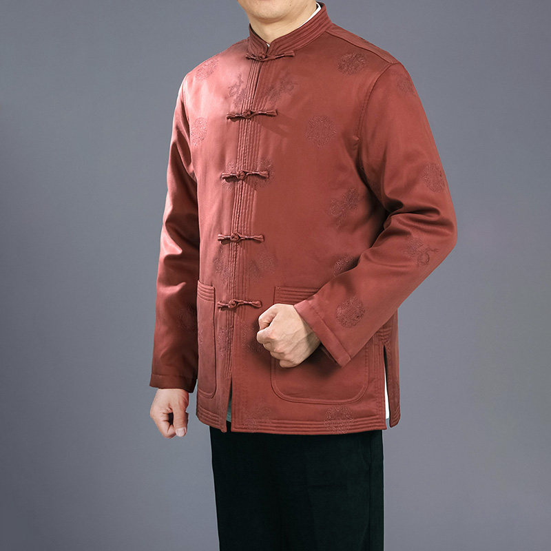 百福龙高档男唐装全身绣龙棉袄 中年民族风中式男装 爸爸生日唐装,男装,唐装,淘宝优惠券,粉丝福利购,淘宝优惠卷