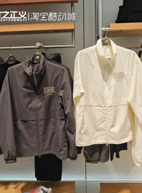 New Balance NB男子26春新梭织简约立领运动休闲夹克外套MJ61R0W3