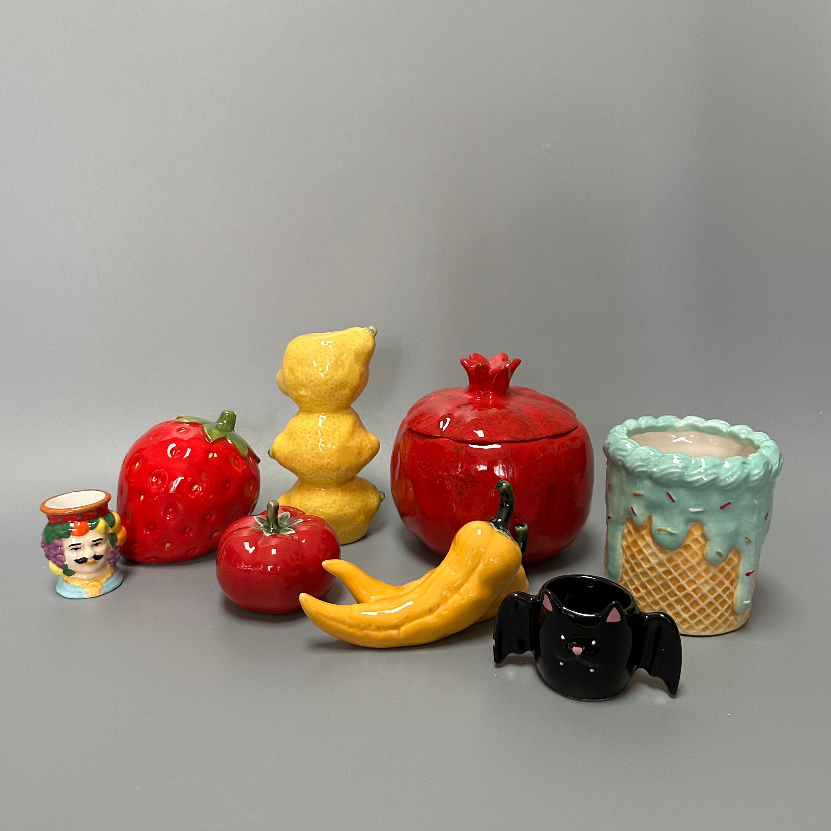 出口贸易 ins可爱风花瓶 置物罐 摆件挂件 笔筒 化妆刷桶 牙签罐,家居饰品,装饰摆件,淘宝优惠券,粉丝福利购,淘宝优惠卷