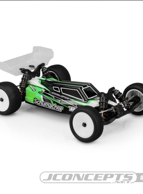 美国 JCONCEPTS 舒马赫 SCHUMACHER LD2人造草地毯 透明车壳 0462