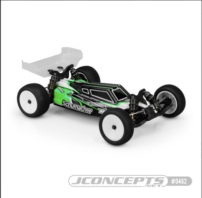 美国 JCONCEPTS 舒马赫 SCHUMACHER LD2人造草地毯 透明车壳 0462