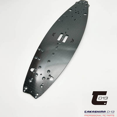 Takashima D-13 MUGEN MTC3 2.2mm碳纤维底板 TKSM-110