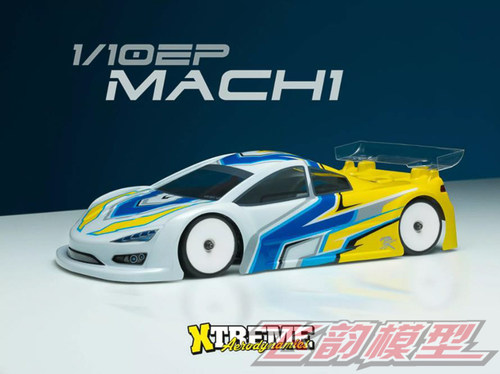 意大利XTREME MACH1 L UL 超轻款190mm 1/10透明竞赛电房车壳