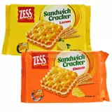 Малайзия Zess Jess Brand Lemon Cheese Flavor Alavor Bestich Biscuits 144 г мешки с импортированной едой для отдыха