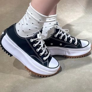 Run Star Hike高帮女鞋帆布流星厚底鞋增高板鞋男166800C 168816C