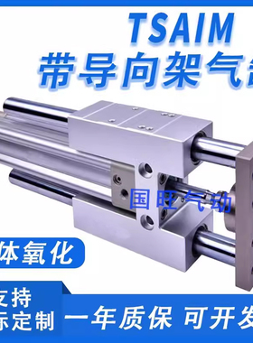 亚德客带导向支架气缸TSAIM/TSAIL32/40/50/63/80/100-1234567890