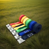 25毫米不锈钢压扣行李捆绑紧绳器拉紧器拉紧摩托固定收紧带紧绳器