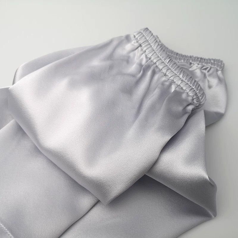 40姆真丝长裤不缩水百分百桑蚕丝