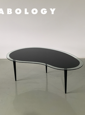 LABOLOGY中古｜比利时60年代艺术感异形玻璃茶几客厅现代简约空间