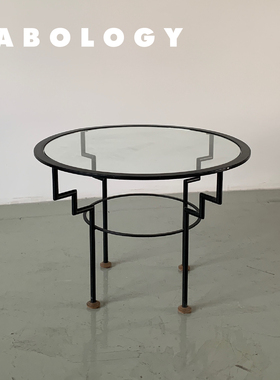 LABOLOGY中古 | 孟菲斯风格几何金属边几现代简约几何设计感客厅
