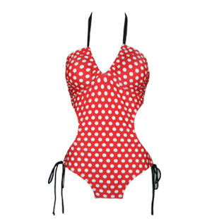 温泉韩国小胸聚拢露背性感游泳衣