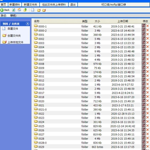 0032-0FTP空间文件管理在线文件查看文件删除上传资料管理ASP源码